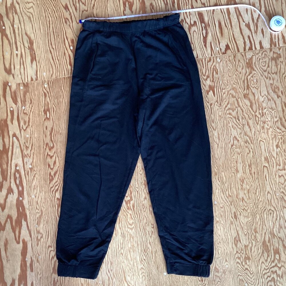 Canadian made black Gilmour joggers (ladies small)